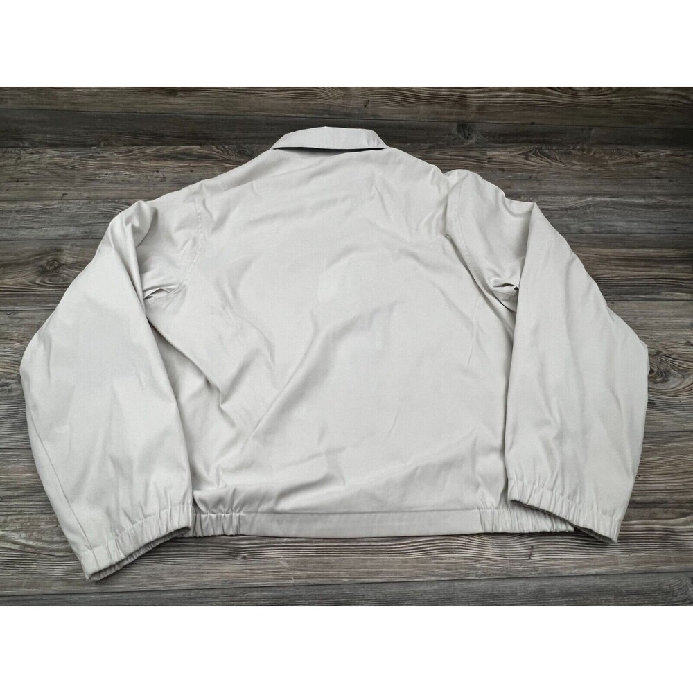 Timberland Weathergear‎ Mens Jacket Beige XL Full Zip Collared Preppy Dadcore - Picture 2 of 16